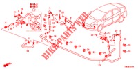 SCHEINWERFERWASCHER (3) für Honda INSIGHT 1.3 IMA S 5 Türen vollautomatische 2012
