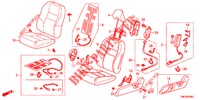 VORDERSITZ/SITZGURTE (G.) für Honda INSIGHT 1.3 IMA S 5 Türen vollautomatische 2012
