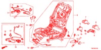 VORNE SITZKOMPONENTEN (G.) für Honda INSIGHT 1.3 IMA S 5 Türen vollautomatische 2012
