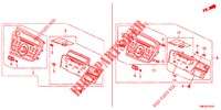 AUDIOEINHEIT (LH) für Honda INSIGHT 1.3 IMA COMFORT 5 Türen vollautomatische 2013