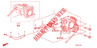 DROSSELKLAPPENGEHAEUSE('84,'85)  für Honda INSIGHT 1.3 IMA COMFORT 5 Türen vollautomatische 2013