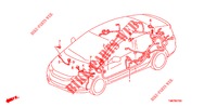 KABELBAUM (LH) (1) für Honda INSIGHT 1.3 IMA COMFORT 5 Türen vollautomatische 2013
