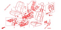 VORDERSITZ/SITZGURTE (D.) für Honda INSIGHT 1.3 IMA COMFORT 5 Türen vollautomatische 2013