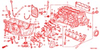 ZYLINDERBLOCK/OELWANNE  für Honda INSIGHT 1.3 IMA COMFORT 5 Türen vollautomatische 2013