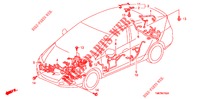 KABELBAUM (LH) (2) für Honda INSIGHT EXECUTIVE 5 Türen vollautomatische 2013