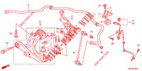 UNTERER ARM, VORNE/ STABILISATORFEDER  für Honda INSIGHT EXECUTIVE 5 Türen vollautomatische 2013