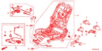 VORNE SITZKOMPONENTEN (G.) für Honda INSIGHT EXECUTIVE 5 Türen vollautomatische 2013