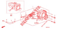 DROSSELKLAPPENGEHAEUSE('84,'85)  für Honda INSIGHT 1.3 IMA S 5 Türen vollautomatische 2013