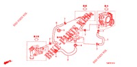 HEIZUNGSEINHEIT/WASSERSCHLAUCH  für Honda INSIGHT 1.3 IMA S 5 Türen vollautomatische 2013