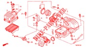 LUFTFILTER  für Honda INSIGHT 1.3 IMA S 5 Türen vollautomatische 2013