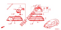 NEBELSCHEINWERFER/BLINKLEUCHTE (2) für Honda INSIGHT 1.3 IMA S 5 Türen vollautomatische 2013