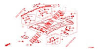 DACHVERKLEIDUNG  für Honda JAZZ 1.2 ELEGANCE LS 5 Türen 5 gang-Schaltgetriebe 2012