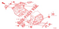 GUMMITUELLE (ARRIERE) für Honda JAZZ 1.2 ELEGANCE LS 5 Türen 5 gang-Schaltgetriebe 2012