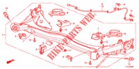 HINTERRADACHSE  für Honda JAZZ 1.2 ELEGANCE LS 5 Türen 5 gang-Schaltgetriebe 2012