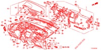 INSTRUMENTENBRETT, OBEN (LH) für Honda JAZZ 1.2 ELEGANCE LS 5 Türen 5 gang-Schaltgetriebe 2012