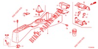 MITTLERE KONSOLE  für Honda JAZZ 1.2 ELEGANCE LS 5 Türen 5 gang-Schaltgetriebe 2012