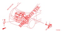 MOTORKABELBAUM, STREBE(1.7L)(RH)  für Honda JAZZ 1.2 ELEGANCE LS 5 Türen 5 gang-Schaltgetriebe 2012