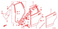 TUERTAFEL, HINTEN(4D)  für Honda JAZZ 1.2 ELEGANCE LS 5 Türen 5 gang-Schaltgetriebe 2012