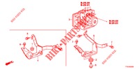 VSA MODULATOR(RH)('00 )  für Honda JAZZ 1.2 ELEGANCE LS 5 Türen 5 gang-Schaltgetriebe 2012