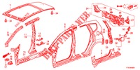 AUSSENBLECHE/TAFEL, HINTEN  für Honda JAZZ 1.2 LSI 5 Türen 5 gang-Schaltgetriebe 2012