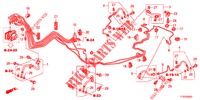 BREMSLEITUNG/SCHLAUCH (LH) (VSA) für Honda JAZZ 1.2 LSI 5 Türen 5 gang-Schaltgetriebe 2012