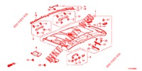 DACHVERKLEIDUNG  für Honda JAZZ 1.2 LSI 5 Türen 5 gang-Schaltgetriebe 2012