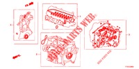 DICHTUNG SATZ/ GETRIEBE KOMPL.  für Honda JAZZ 1.2 LSI 5 Türen 5 gang-Schaltgetriebe 2012