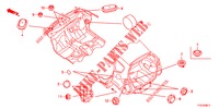 GUMMITUELLE (ARRIERE) für Honda JAZZ 1.2 LSI 5 Türen 5 gang-Schaltgetriebe 2012