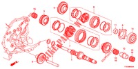 HAUPTWELLE  für Honda JAZZ 1.2 LSI 5 Türen 5 gang-Schaltgetriebe 2012