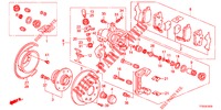 HINTERRADBREMSE (DISQUE) für Honda JAZZ 1.2 LSI 5 Türen 5 gang-Schaltgetriebe 2012