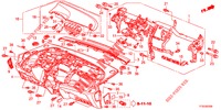 INSTRUMENTENBRETT, OBEN (LH) für Honda JAZZ 1.2 LSI 5 Türen 5 gang-Schaltgetriebe 2012