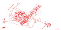 MOTORKABELBAUM, STREBE(1.7L)(RH)  für Honda JAZZ 1.2 LSI 5 Türen 5 gang-Schaltgetriebe 2012