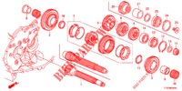 NEBENWELLE  für Honda JAZZ 1.2 LSI 5 Türen 5 gang-Schaltgetriebe 2012