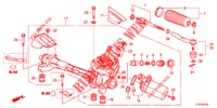 SERVOLENKGETRIEBE (EPS) (LH) für Honda JAZZ 1.2 LSI 5 Türen 5 gang-Schaltgetriebe 2012