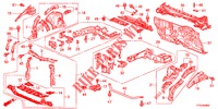 VORDERE TRENNWAND/STIRNWAND  für Honda JAZZ 1.2 LSI 5 Türen 5 gang-Schaltgetriebe 2012