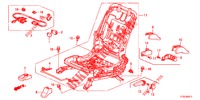 VORNE SITZKOMPONENTEN (G.) (2) für Honda JAZZ 1.2 LSI 5 Türen 5 gang-Schaltgetriebe 2012