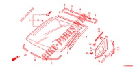 WINDSCHUTZSCHEIBE, VORNE/ HECKFENSTER  für Honda JAZZ 1.2 LSI 5 Türen 5 gang-Schaltgetriebe 2012