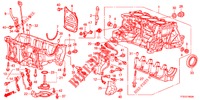ZYLINDERBLOCK/OELWANNE (1.2L/1.3L/1.4L) für Honda JAZZ 1.2 LSI 5 Türen 5 gang-Schaltgetriebe 2012