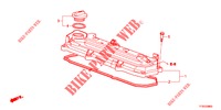 ZYLINDERKOPFDECKEL  für Honda JAZZ 1.2 LSI 5 Türen 5 gang-Schaltgetriebe 2012
