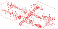 ANLASSERKOMPONENTE (DENSO) für Honda JAZZ 1.2 S 5 Türen 5 gang-Schaltgetriebe 2012