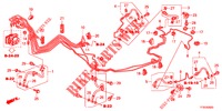 BREMSLEITUNG/SCHLAUCH (LH) (VSA) für Honda JAZZ 1.2 S 5 Türen 5 gang-Schaltgetriebe 2012