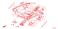 DACHVERKLEIDUNG  für Honda JAZZ 1.2 S 5 Türen 5 gang-Schaltgetriebe 2012