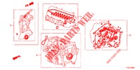 DICHTUNG SATZ/ GETRIEBE KOMPL.  für Honda JAZZ 1.2 S 5 Türen 5 gang-Schaltgetriebe 2012