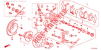 HINTERRADBREMSE (DISQUE) für Honda JAZZ 1.2 S 5 Türen 5 gang-Schaltgetriebe 2012