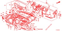 INSTRUMENTENBRETT, OBEN (LH) für Honda JAZZ 1.2 S 5 Türen 5 gang-Schaltgetriebe 2012
