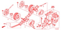 KLIMAANLAGE (COMPRESSEUR) für Honda JAZZ 1.2 S 5 Türen 5 gang-Schaltgetriebe 2012