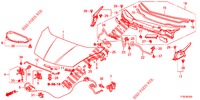 MOTORHAUBE (LH) für Honda JAZZ 1.2 S 5 Türen 5 gang-Schaltgetriebe 2012