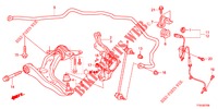 UNTERER ARM, VORNE/ STABILISATORFEDER  für Honda JAZZ 1.2 S 5 Türen 5 gang-Schaltgetriebe 2012