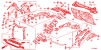 VORDERE TRENNWAND/STIRNWAND  für Honda JAZZ 1.2 S 5 Türen 5 gang-Schaltgetriebe 2012