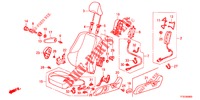 VORDERSITZ/SITZGURTE (G.) für Honda JAZZ 1.2 S 5 Türen 5 gang-Schaltgetriebe 2012
